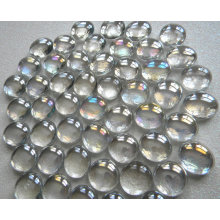 прозрачные плоские стеклянные шарики GP401
